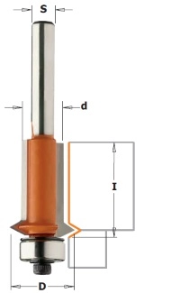 Kanten- V-groeffrezen CMT 953